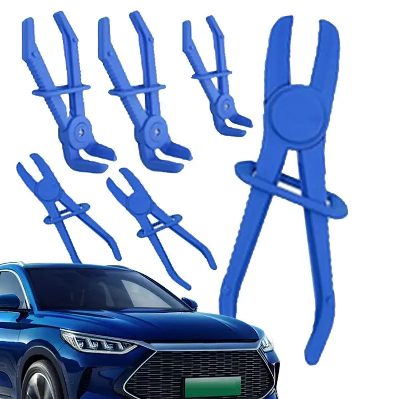 Radiator Hose Clamp Pliers Lines Clamp Pliers For Flexible And Brake Hoses Hose Clamp Pliers Automotive Non-Conductive Durable