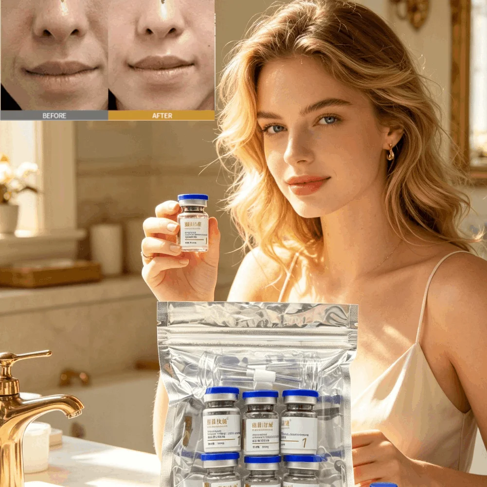 GHK-Cu High Purity Blue Copper Peptide Essence Compound Peptide Formula Promote Collagen Production All-in-One Repair Essence