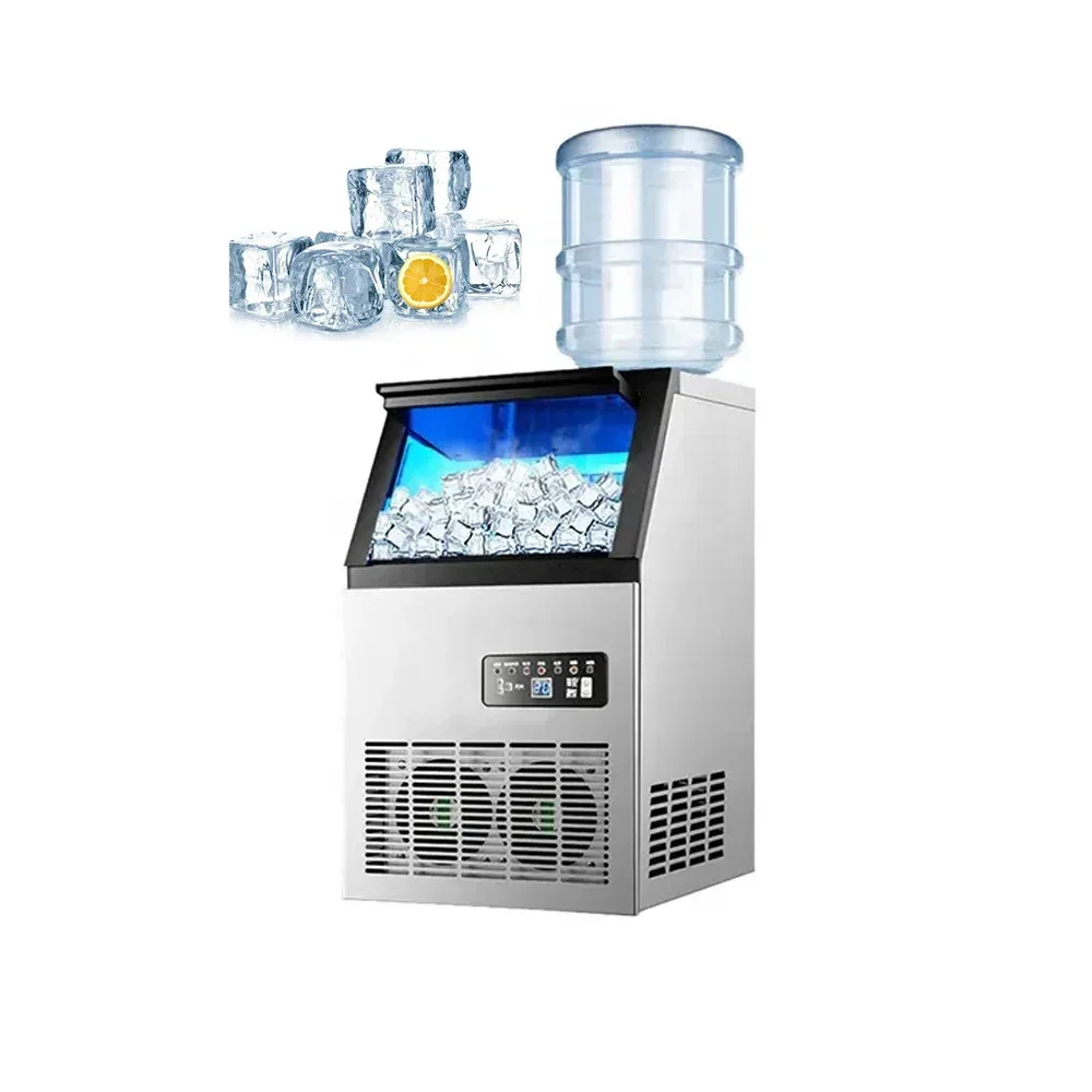 Commercial Ice Maker/ 155 Lb (70 Kg) Ice Machine/ Ice Cube Making Machine for Restaurants,Bars,Homes