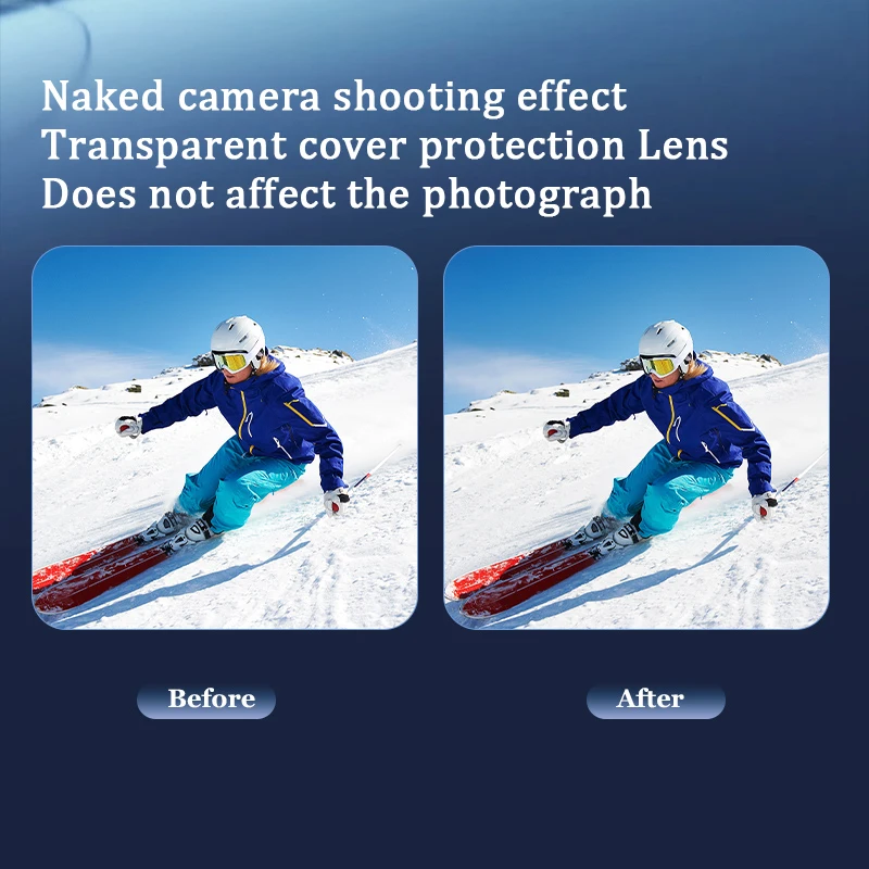 STARTRC is suitable for Insta360 X3 protective lens panoramic camera lens anti-scratch and anti-drop shell accessories