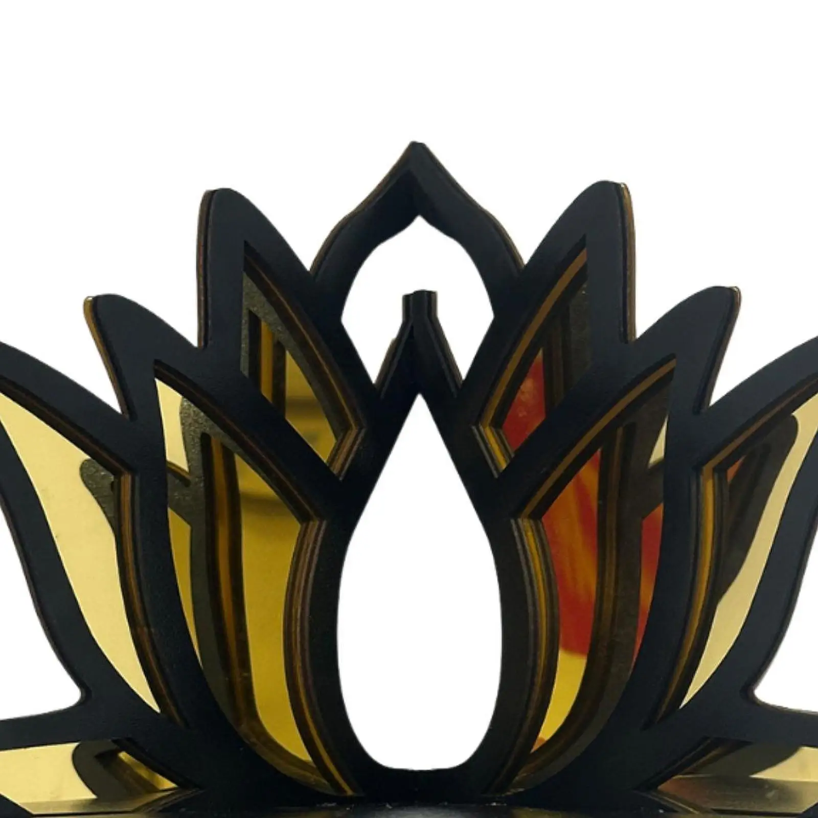 Lotus Wall Shelf Wall Storage Home Decor Decorative Floating Shelves Wooden Wall Shelves for Bedroom Office Plants Living Room
