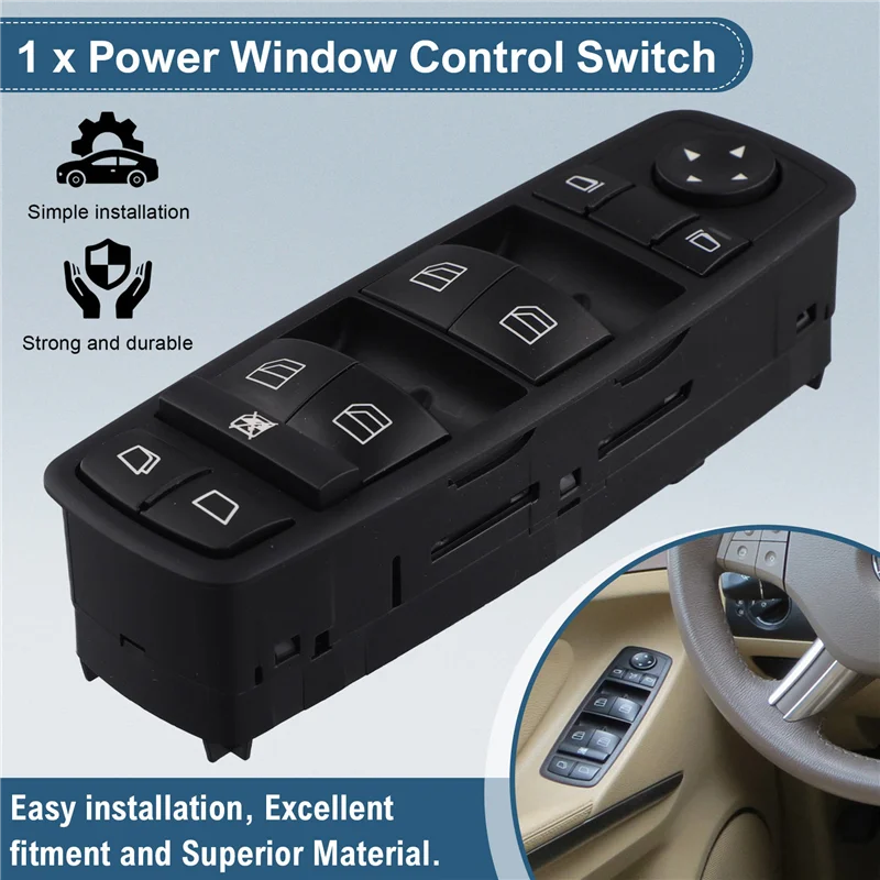 

A2518300190 Переключатель управления стеклоподъемником автомобиля для GL320 GL450 GL550 R320 R500 2006-2012 2518300190-AD39