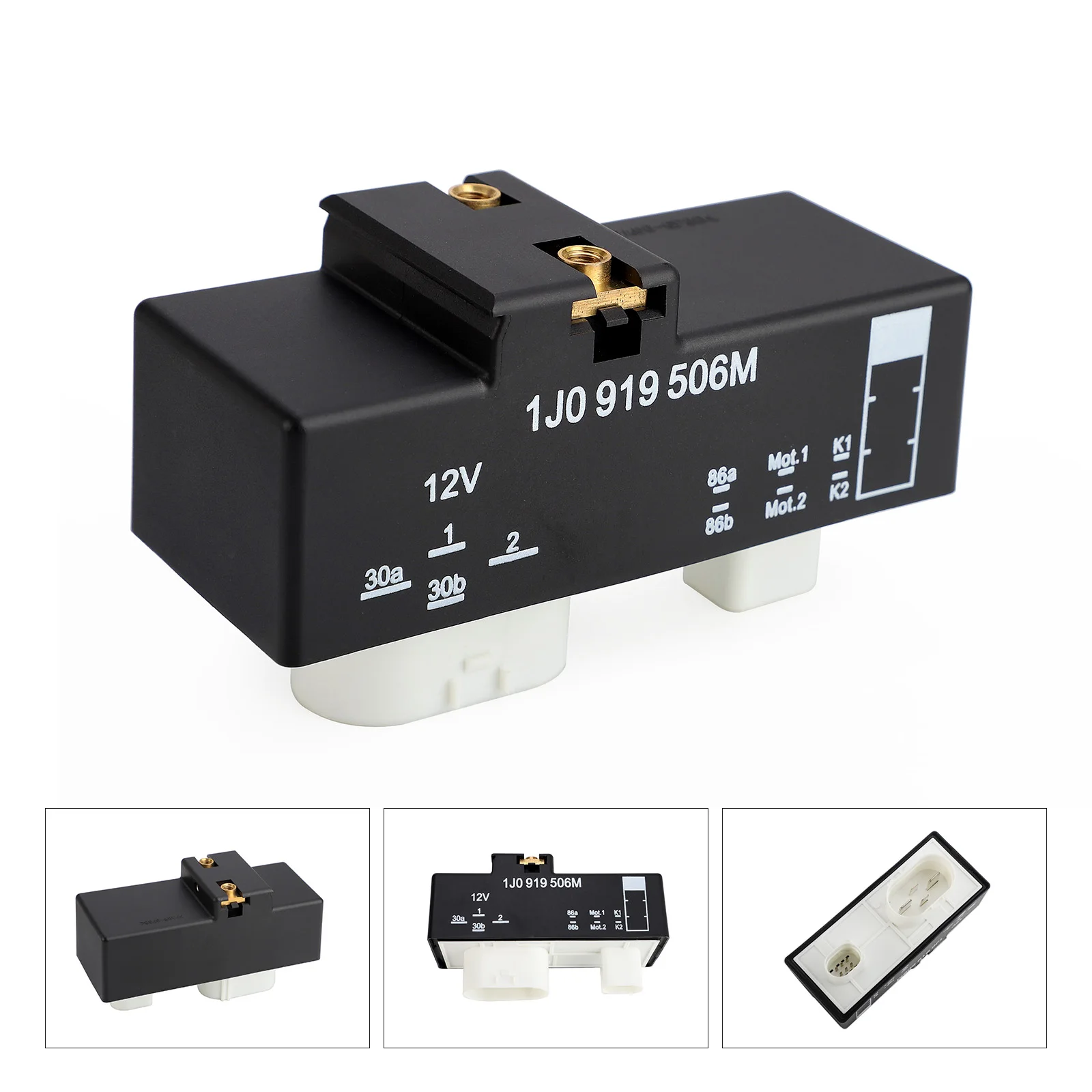 1PC Cooing Heater Radiator Fan Relay Switch For Audi A3 S3 VW Polo Bora Golf Seat Ibiza 1J0919506M 1J0 919 506M 1J1 919 506 M