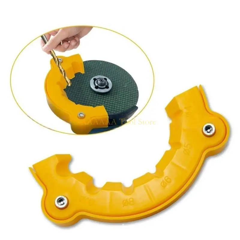 

A2BE 2Pcs Efficient Multi specification Drill Bit Sharpener 3-12mm Grinding Tools for Metal Polishing and Home Maintenance