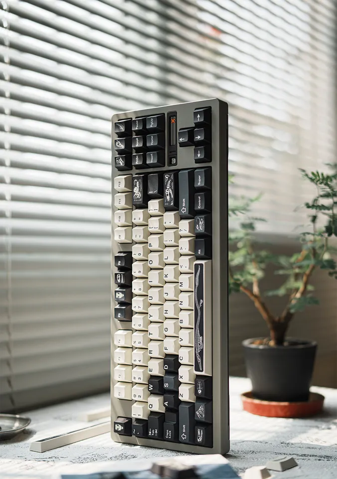 FBB Keycaps Fossil Dinosaur Retro Style MX Switches For Mechanical