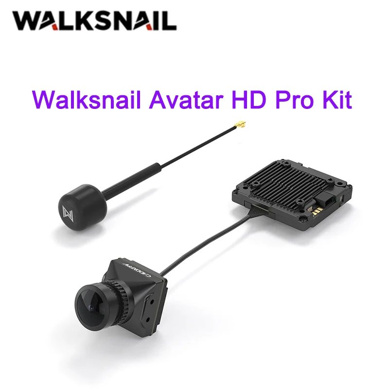 Walksnail Avatar HD Pro Kit 120fps 1080P VTX Kit DIY RC FPV Quadcopter Longrange Freestyle Drone Replacement Parts