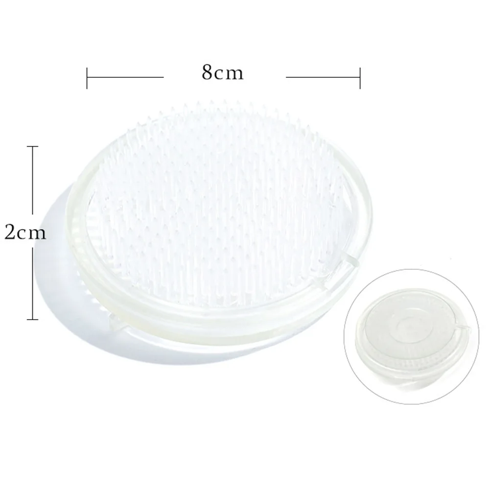 High Quality Practical Flower Arrangers Ikebana Holder Inconspicuous Transparent /black With Three Suction Cups