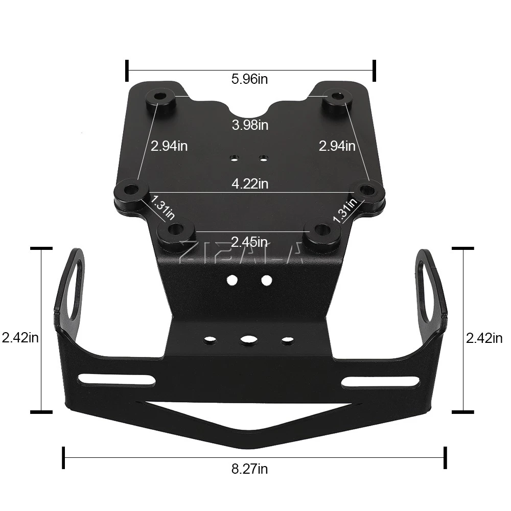 2026 2025 FOR Yamaha Tenere 700 TENERE 700 WORLD RAID/RALLY T7 2019 2020 - 2024 Rear Tail Tidy Kit License Plate Holder Bracket