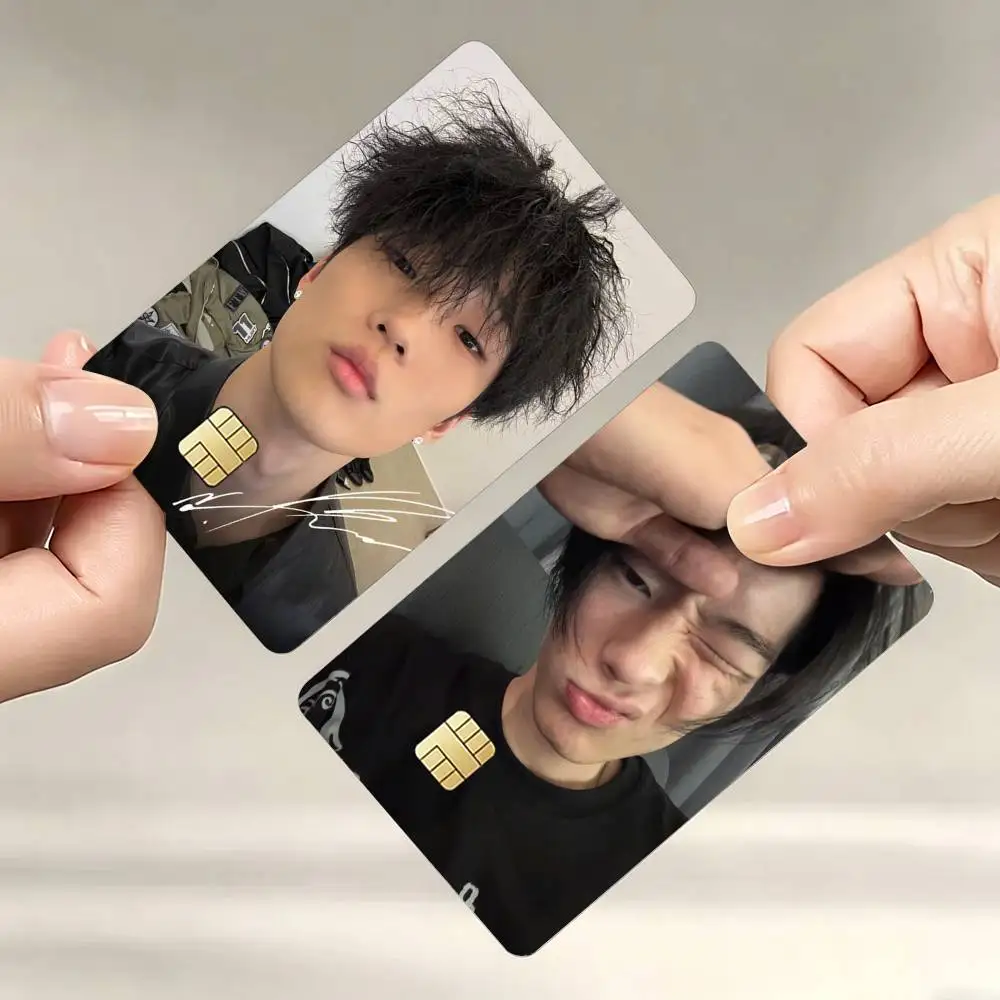 

K-Kim H-Haon Credit Card Skin Stickers For VISA Bank Bus Metro Access Card Protective Film Cover Sticker