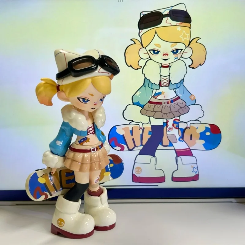 

Подлинная Yandere Girl Parastism Id Series слепая коробка дизайнерские игрушки настольное украшение крутая модель девушки гаражный комплект подарок милая кукла