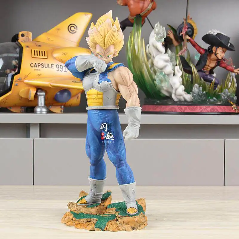 

Shanqu Dragon Ball Super Saiyan Awakening Vegeta Gk Figure Model Statue Desktop Decoration Collectible Gift For Adult Anime Fans