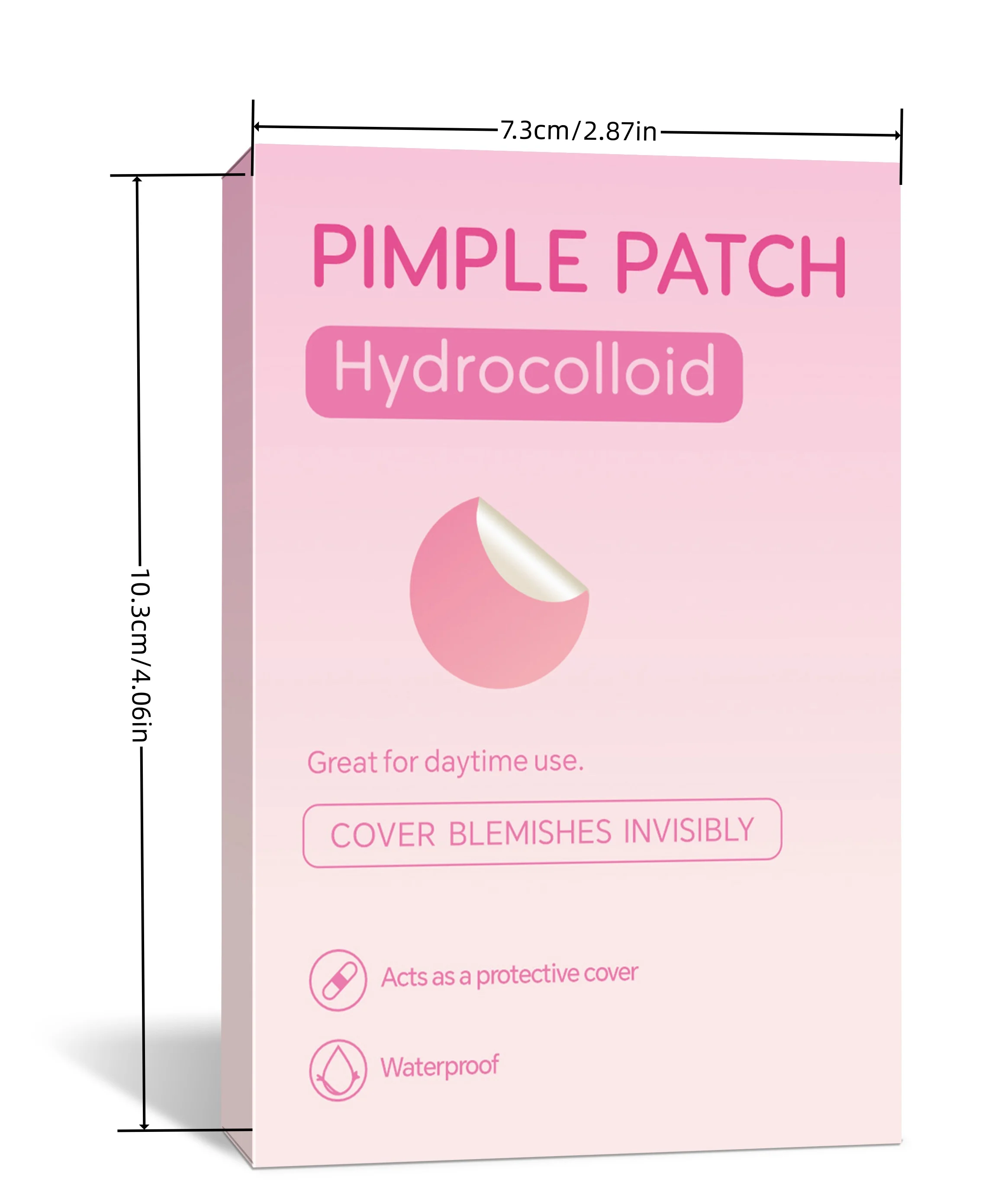 36/360 قطعة من رقع حب الشباب الغروانية المائية - ملصقات بثرة غير مرئية لتخفيف العيوب بسرعة، وتهدئة البشرة بلطف. #6