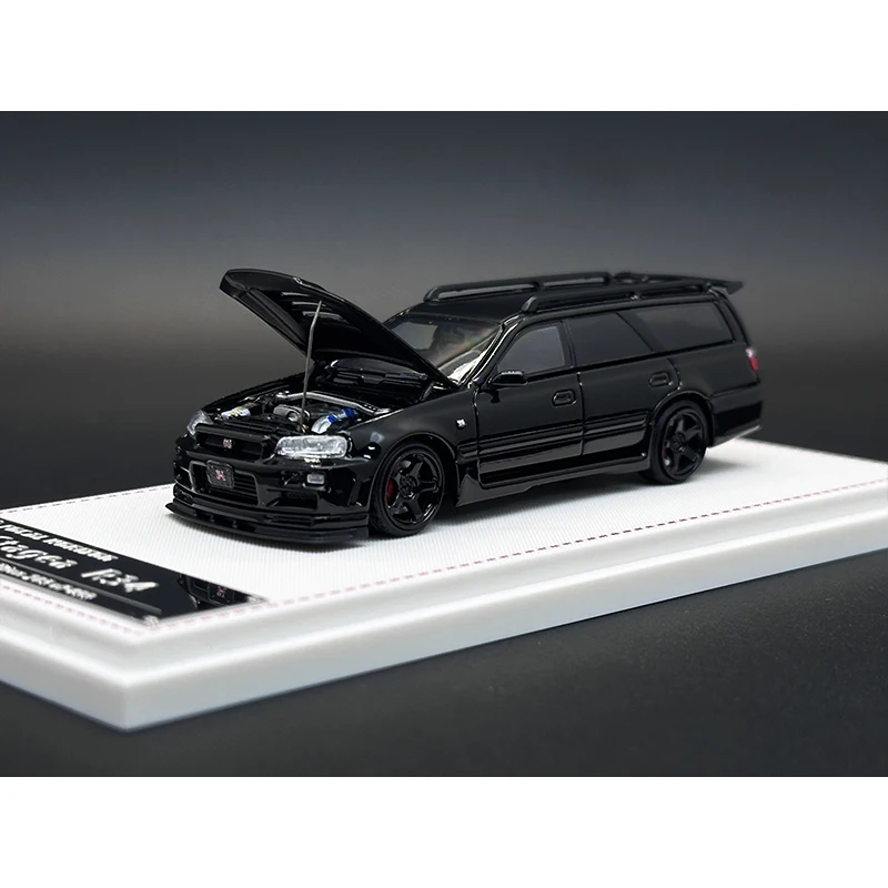 FH In Stock 1:64 Skyline GTR R33 BCNR33 R32 S Tune Carbon Black