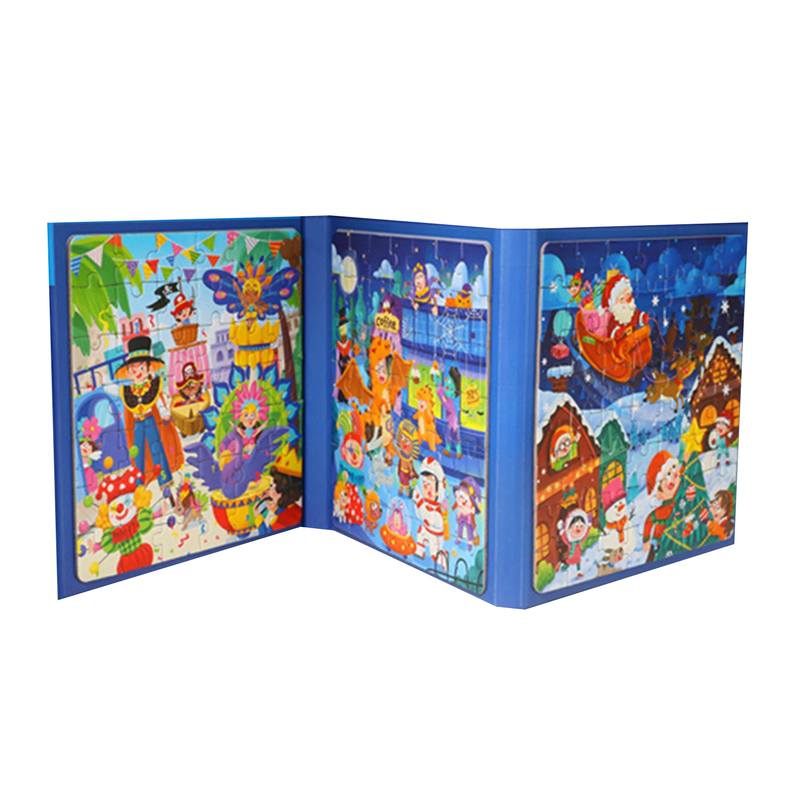 

3D Wood Jigsaw Puzzles For Children Kids Toy Educational Puzles Toys For Kids