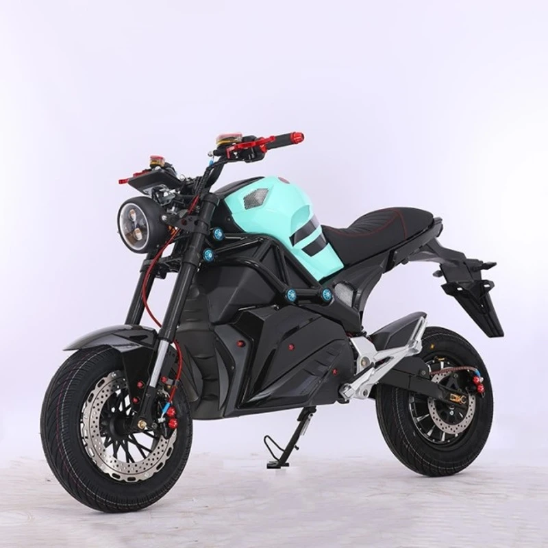 High-Speed 1500W Electric Motorcycle for Adults with Lithium Battery Off-Road Custom Moto Bike 72V Voltage