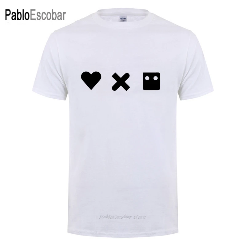 الحب الموت والروبوتات تي شيرت الرجال النساء الصيف عادية نمط موضة تي شيرت على طراز هاراجوكو قصيرة الأكمام الياقة المستديرة القطن التي شيرت المحملة