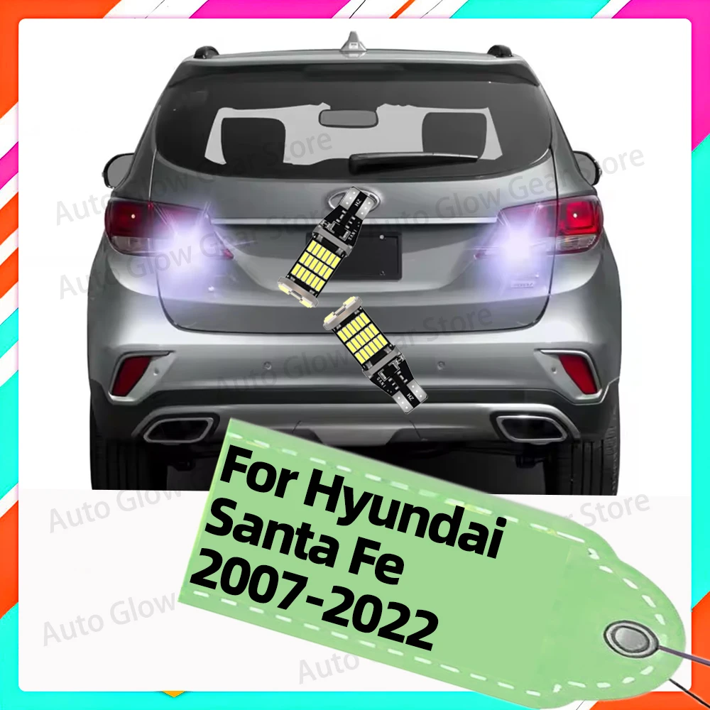 

2Pcs For Hyundai Santa Fe 2007 2008 2010 2014 2015 2016 2017 2018 2019 2020 2021 2022 LED Backup Back Up Reverse Light Bulbs
