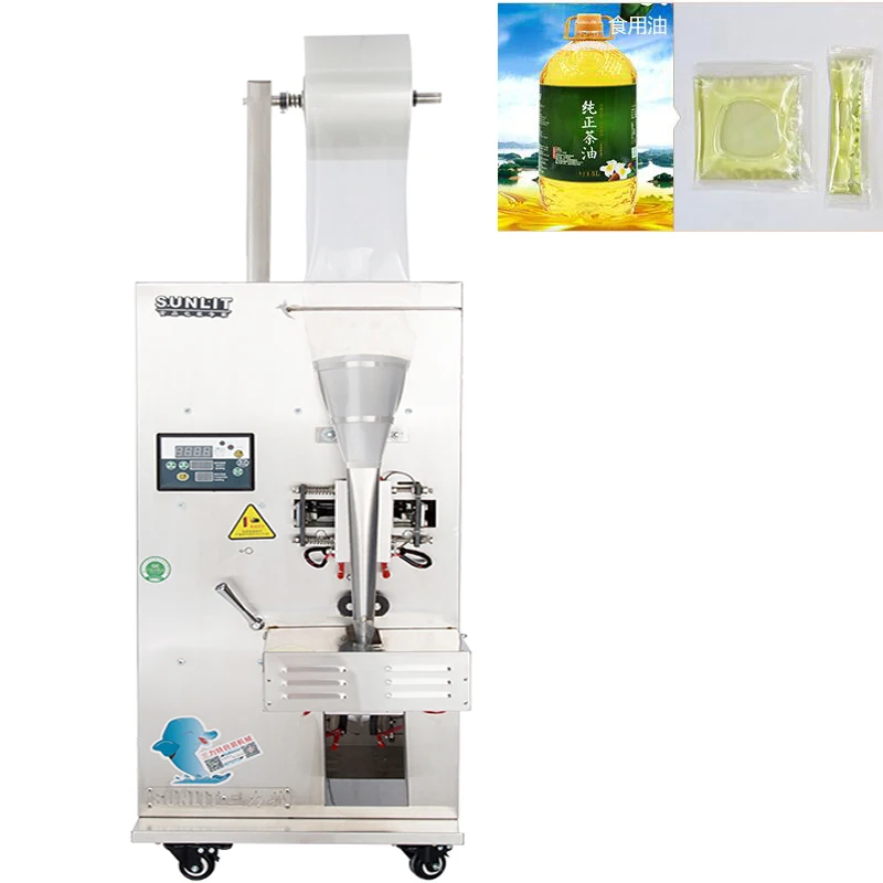 

Automatic Liquid Sauce Packaging Machine 1-30ML Seasoning Sealing Machine Liquid Packing Filling Machine DYT-350