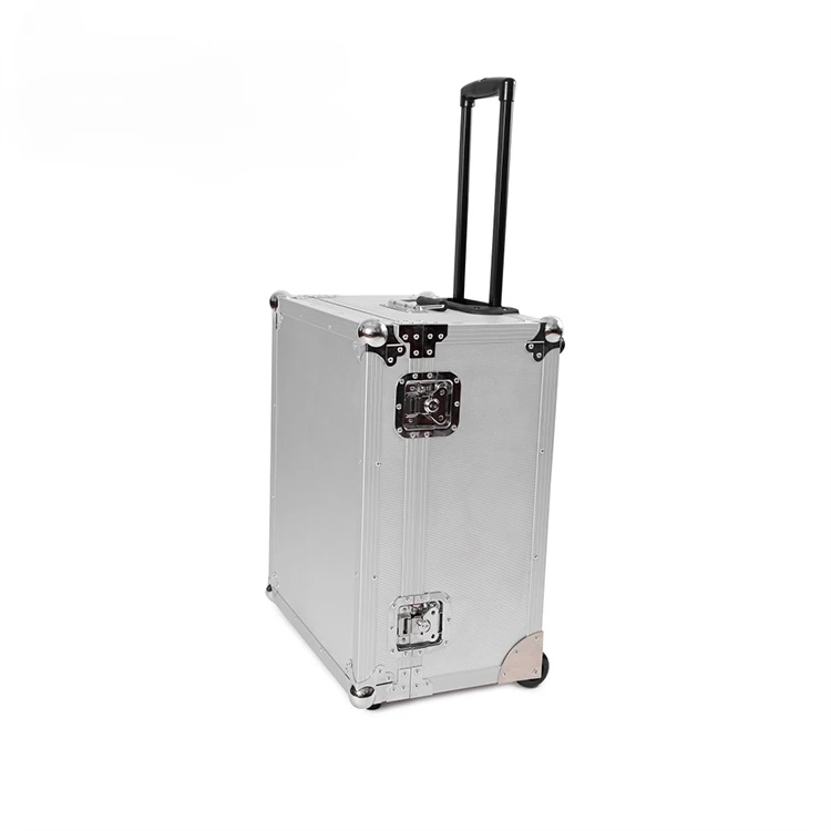 Trolly Flight Case for Music Dj Equipment, Custom Air Aluminum Tool, Shipping Box, Factory