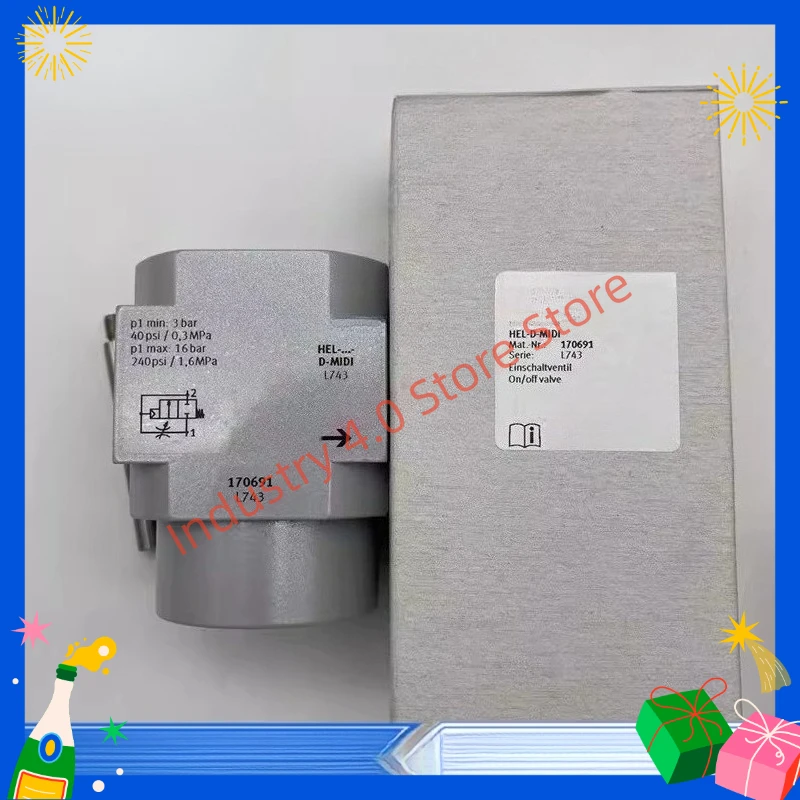 

Клапан плавного запуска MIDI-типа, переключающий клапан HEL-D-MIDI 170691, новый, оригинальный