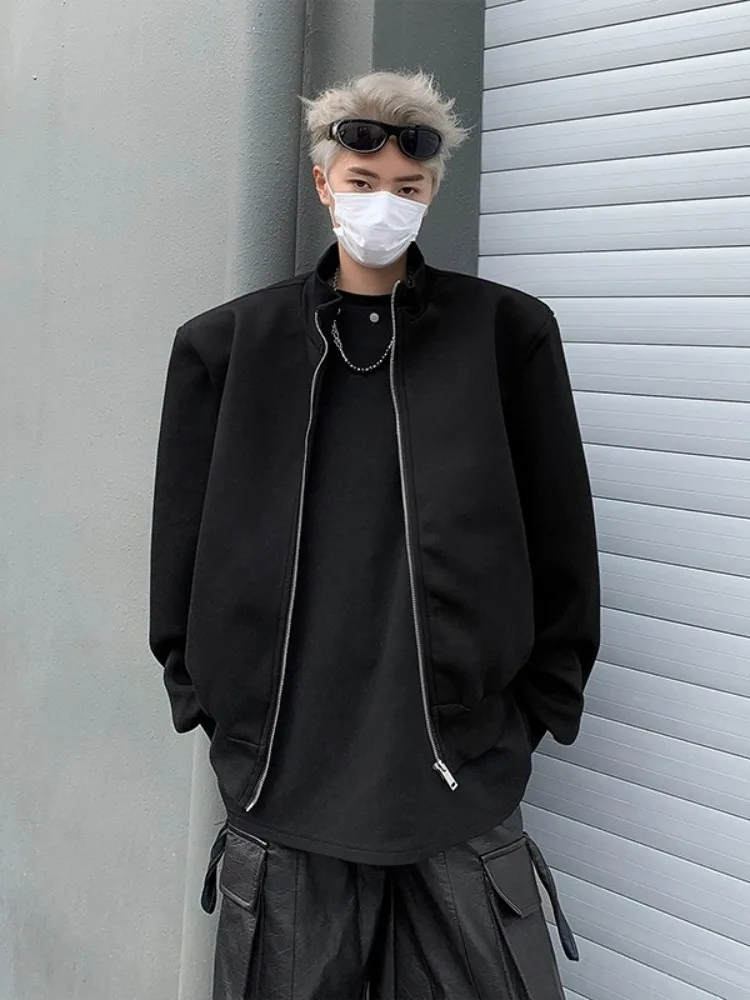 

Cleanfit Spring Jaet Men's Design Sensation Harlan's Baseball Sle Outfit Polyester Fiber Zipper Closure Long Sve Youth...