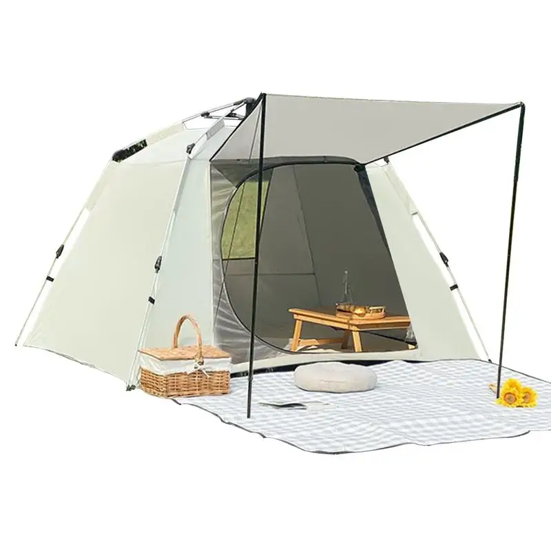 

Family Tent For Camping 2-3 People UV Protection Dome Tent Foldable Easy Set Up Rainfly Removable Tent Ventilated For Hiking