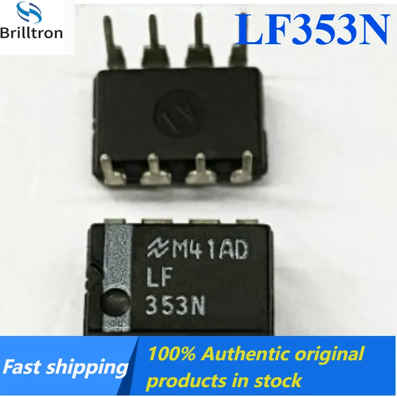 10-30PCS LF353N LF353 Power Operational Amplifier DIP-8 Brand New Original in Stock , Fast Shipping.
