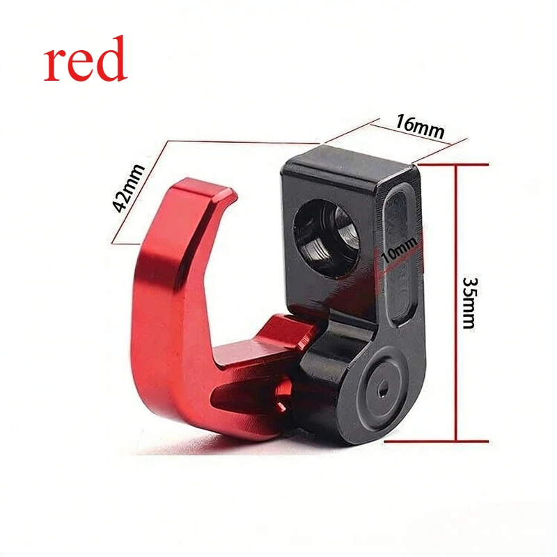 Electric Motorcycle Helmet Hook Aluminum Alloy Foldable Handlebar Storage Hook Modified Accessories Motorcycle Accessoires Moto