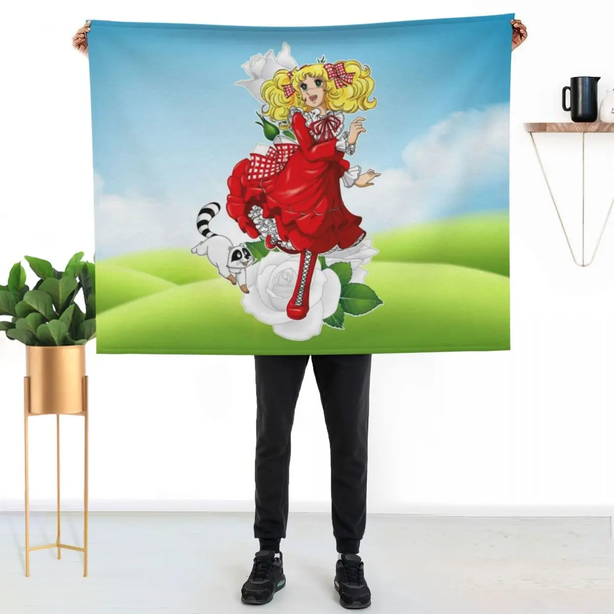 

Candy & Klin (Summer edit.) Throw Blanket Cozy Throw Blanket Birthday Gift for Him Her