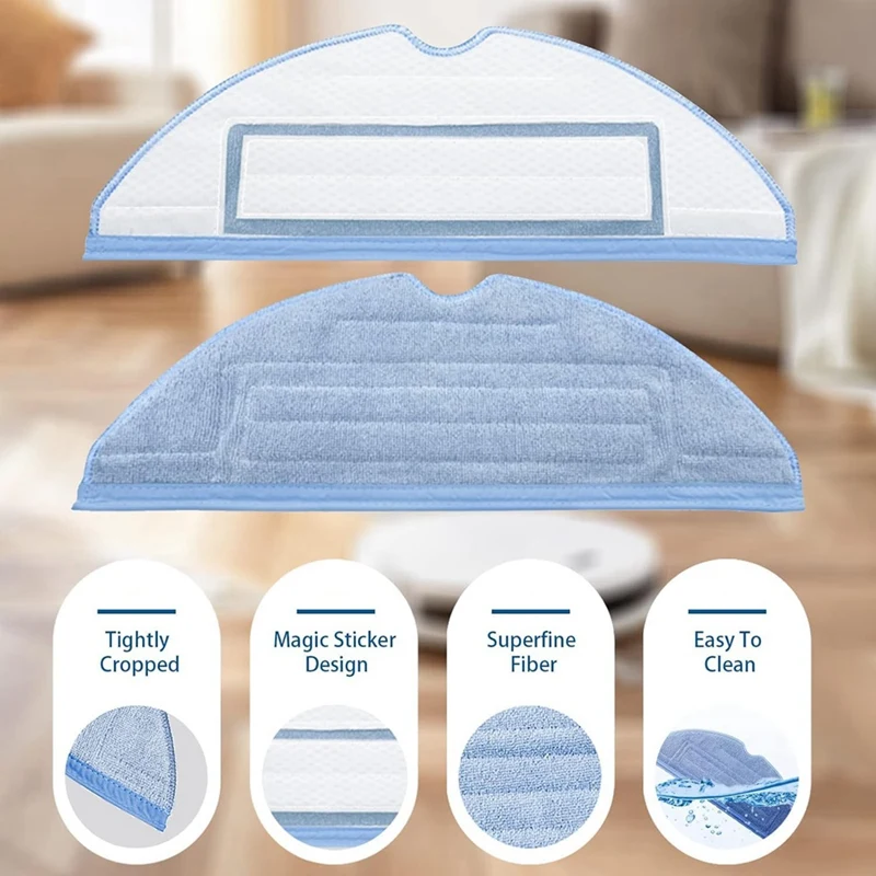 AB43-For S7 / S7 Plus S7+ / S7 Maxv Ultra / S7 Maxv / T7s جهاز آلي لتنظيف الأتربة / T7s / T7s Plus مرشحات الفرشاة الجانبية الرئيسية المماسح