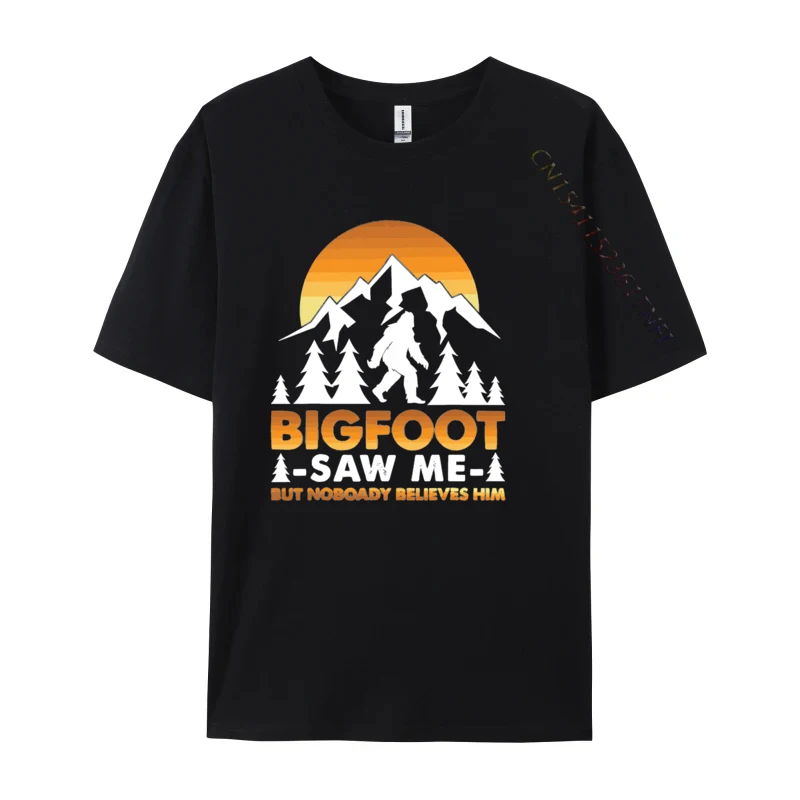 

Bigfoot Saw Me But Nobody Believes Him T-shirt Gift Tee Shirts Unisex Premium Cotton Oversized T-shirts Adult