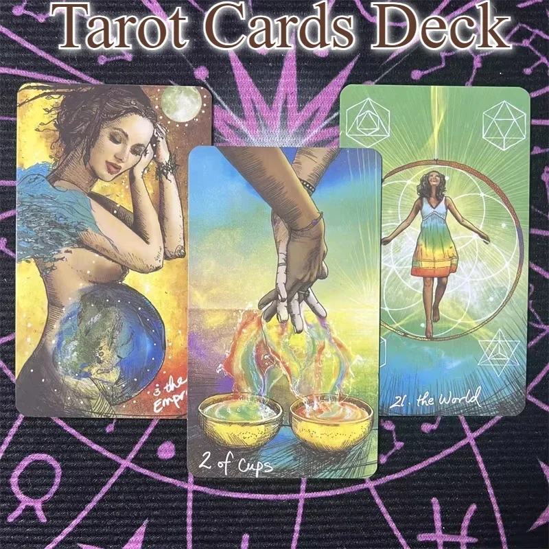 

Колода карт Таро колдовства, оракул, астрология, Уэйт, гадание, гадание, пророчество 78, настольная игра, астрология, колода Оракула