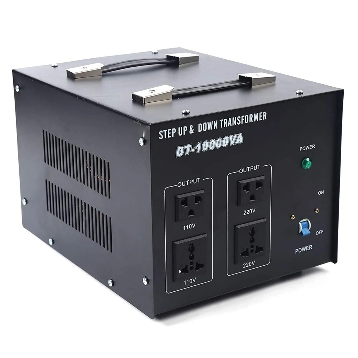 10KW Voltage Converter Transformer Step Up/Down 110V/220V Heavy Duty Voltage Converter 10000W USB Transformers Power Converter