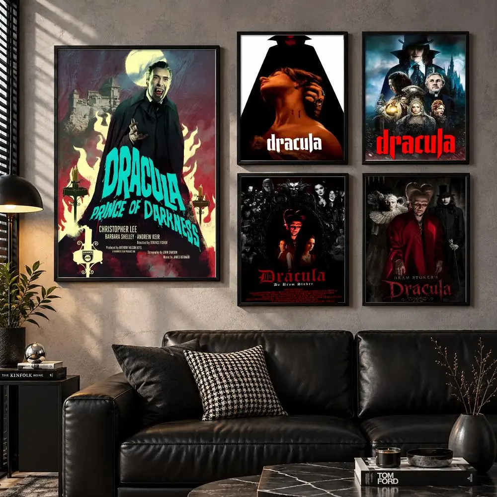 Collector Vintage Novel Illustration Poster Print Dracula Poster Modern Wall Art Bedroom Living Room Print Unframed