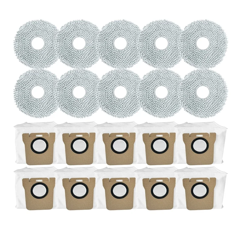 صالح ل Xiaomi Mijia M30 Pro / C107 روبوت فراغ استبدال أجزاء فلتر Hepa ممسحة القماش كيس لجميع الغبار استبدال الملحقات 1Set