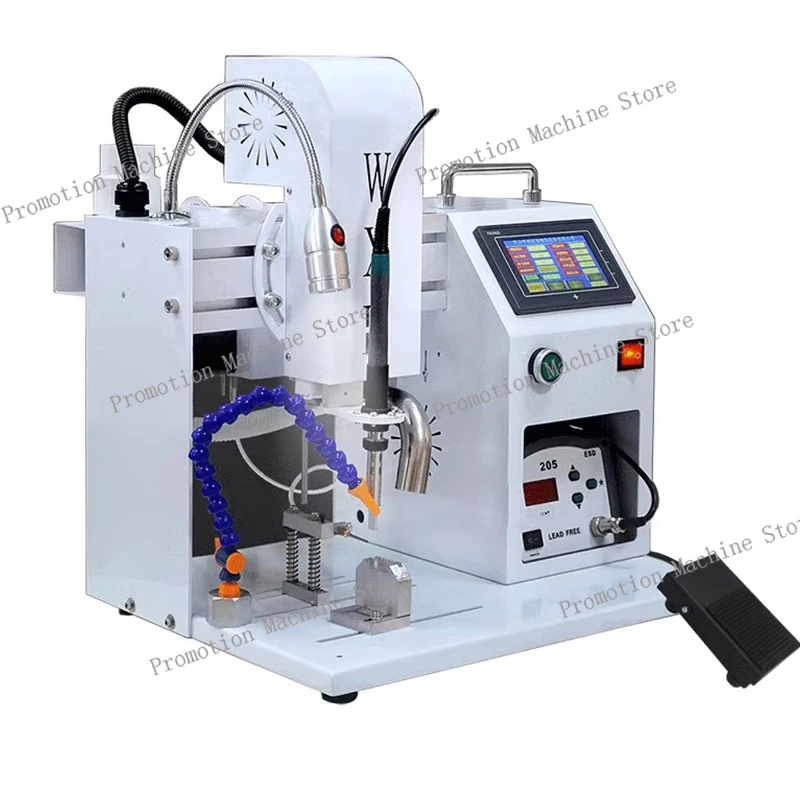 

WXD-110H Электрический аппарат для точечной сварки с ЧПУ, полуавтоматический паяльный аппарат, ножной проволочный фиксатор, высокоточные сварочные инструменты для ремонта