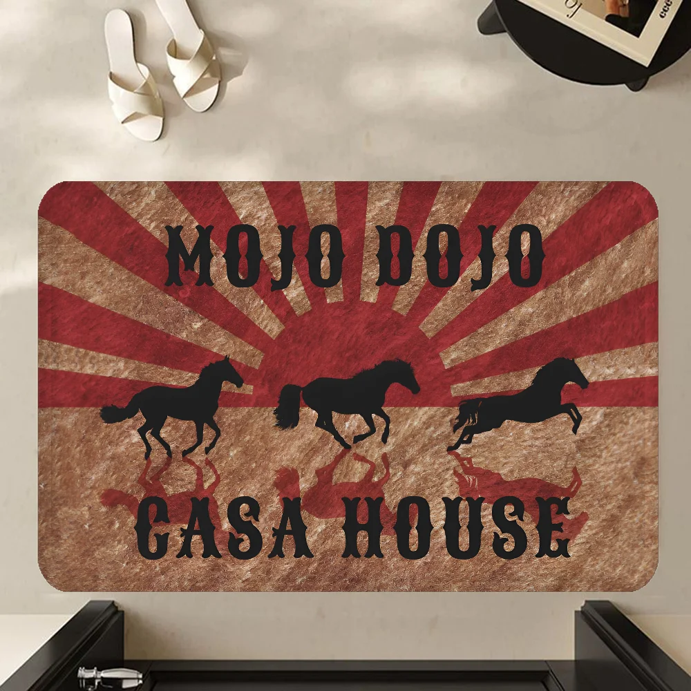 Mojo Dojo Casa House Room Mats Anti-slip Absorb Water Long Strip Cushion Bedroon Mat Household Carpets