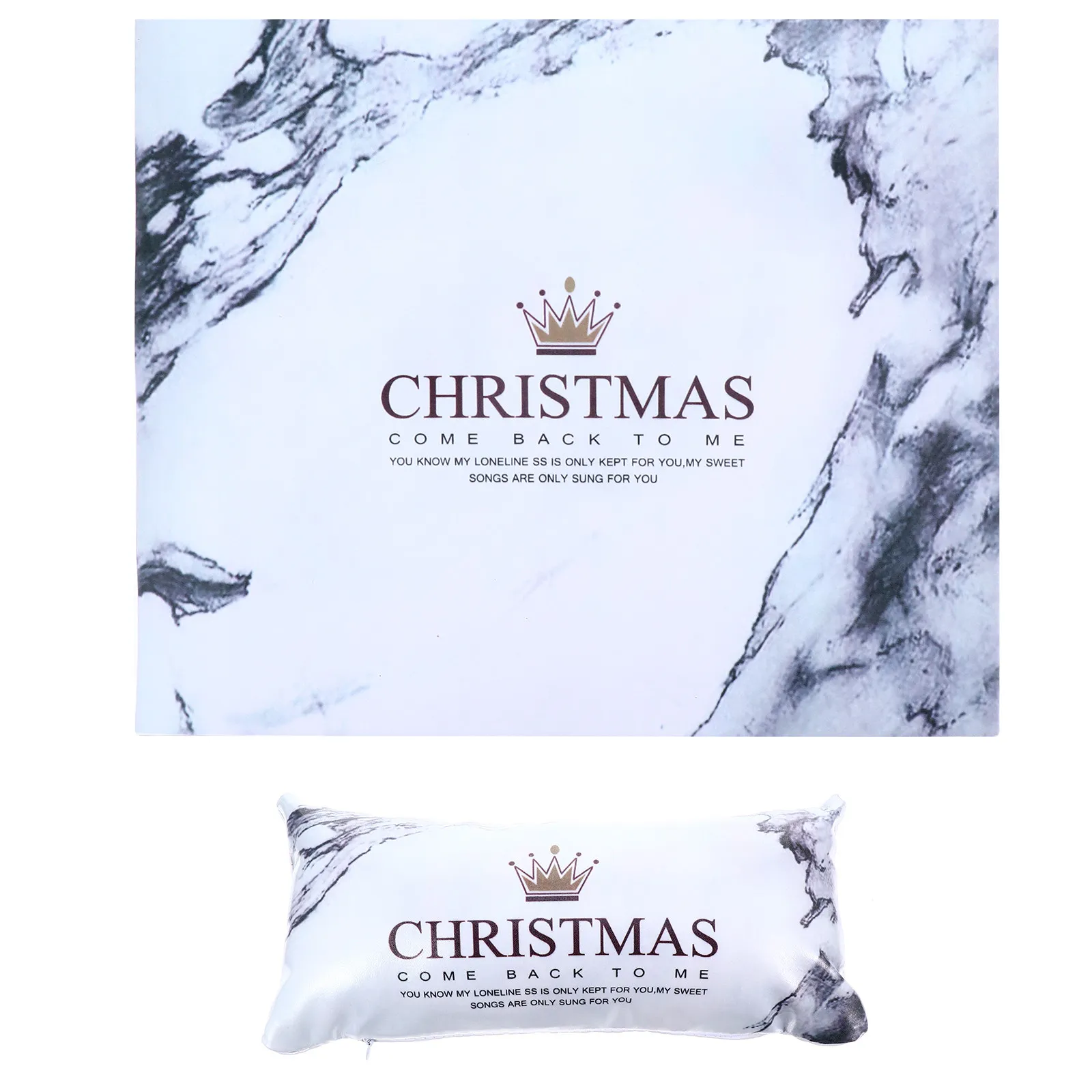 

2Pcs Wrist Rest Nail Art PU Cushion for Manicure Salon Home Counter Practical Accessory