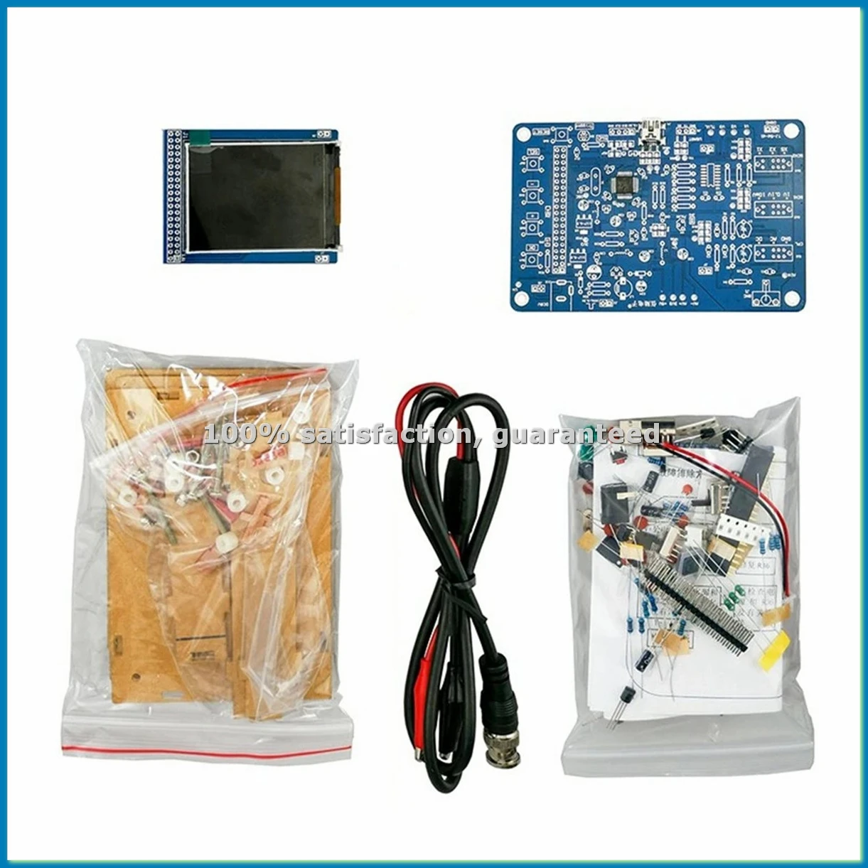 Digital Oscilloscope DIY Electronic Kit Microcontroller Circuit Board Assembly Welding Parts-ABLL