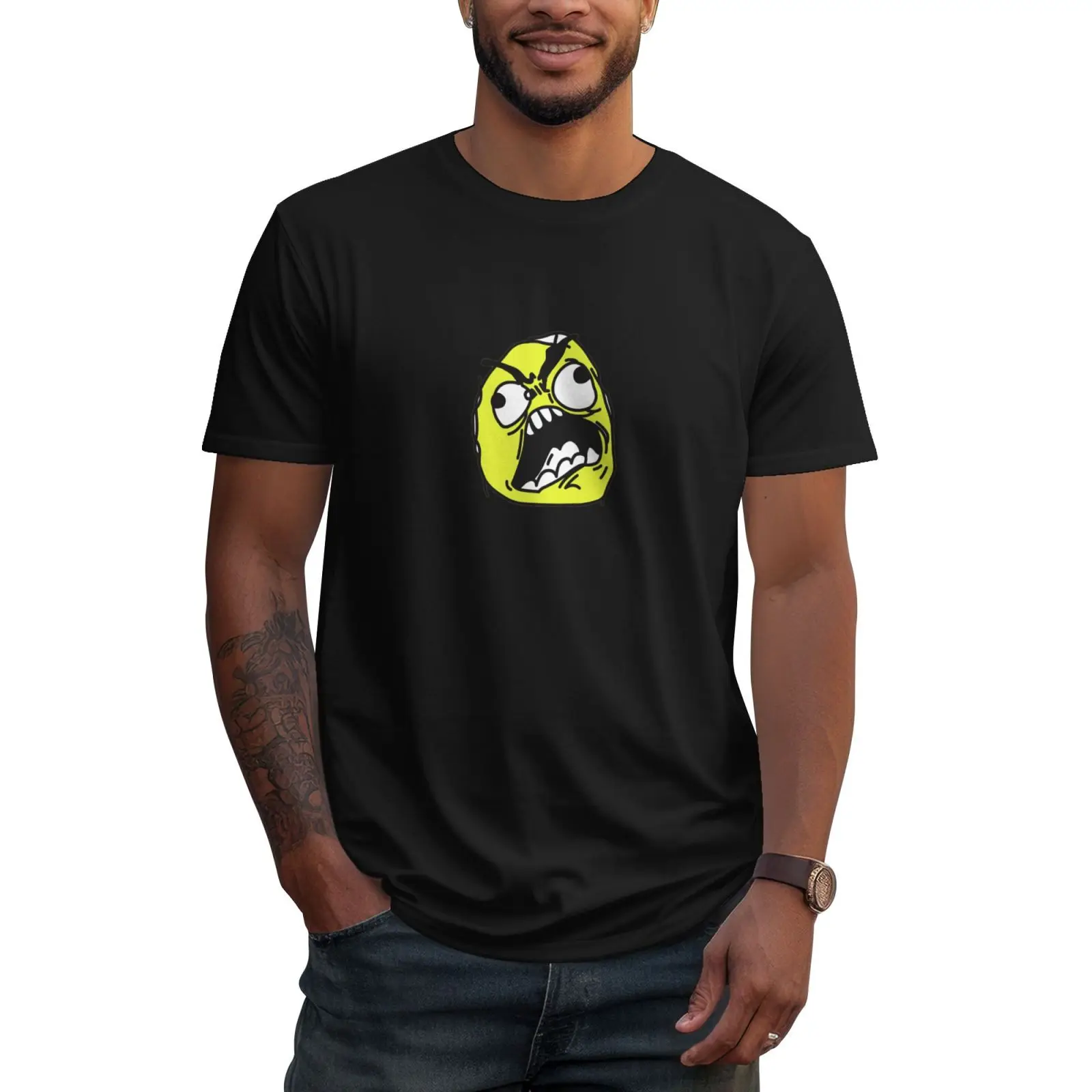 Забавная футболка Emoji Meme для мужчин и женщин, летние уютные футболки с короткими рукавами, одежда в стиле ретро с круглым вырезом, футболка высокого качества, топы