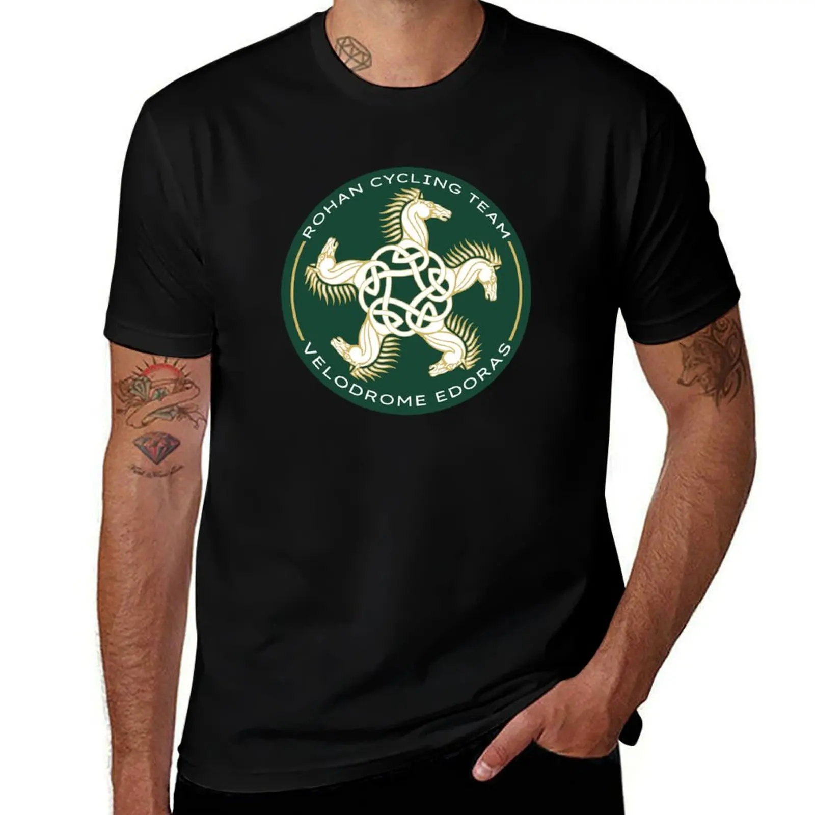 

Velodrome Edoras Cycling Team T-Shirt Basic Lightweight Short Sleeve Tee