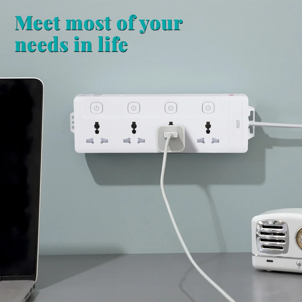 Multi hole household socket with high-power office specifications and multifunctional universal socket