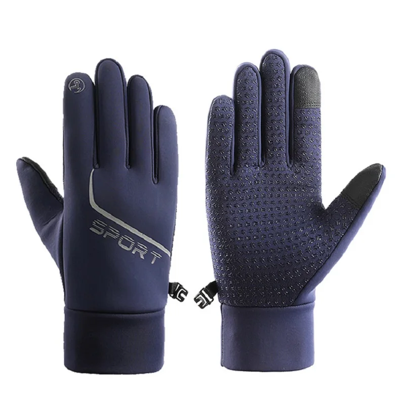 

Winter Men's Gloves Touch Screen Waterproof Warm Motorcycle Cycle Gloves Outdoor Sports Running Ski Gloves