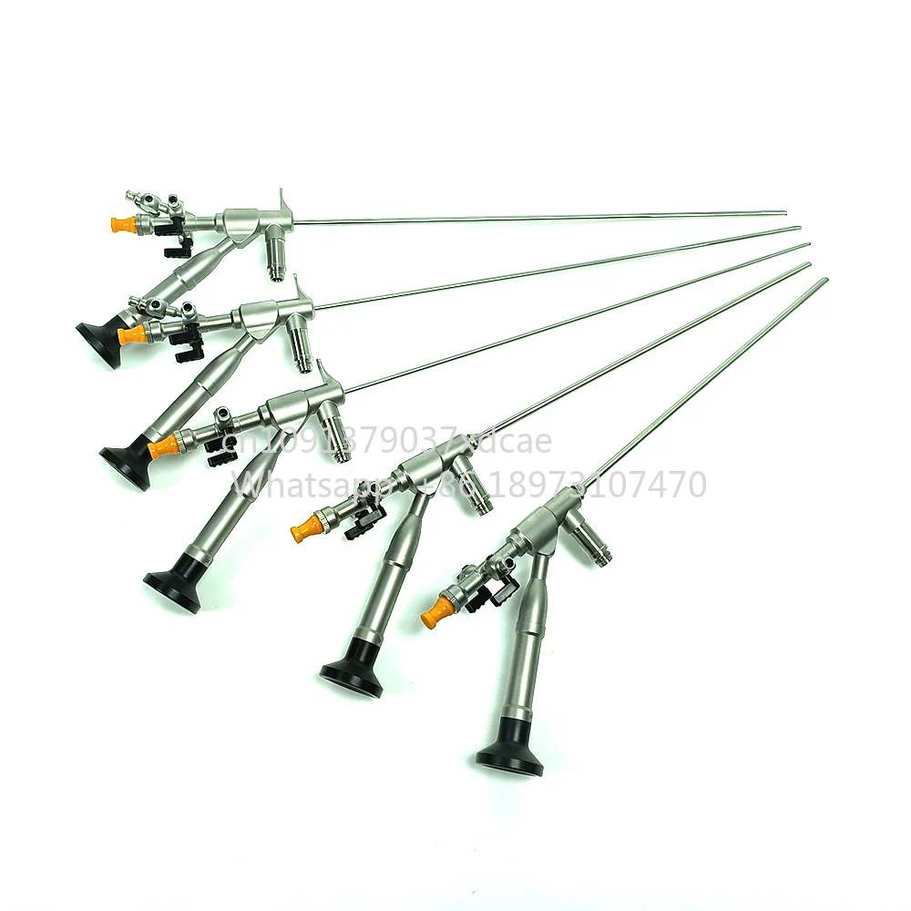 2026 NEW Camjoy 12Fr/15Fr/19Fr/19.5Fr Cystro Rigid Optical Reusable Urology Nephroscope Set Semi Rigid Mini Nephroscope Price