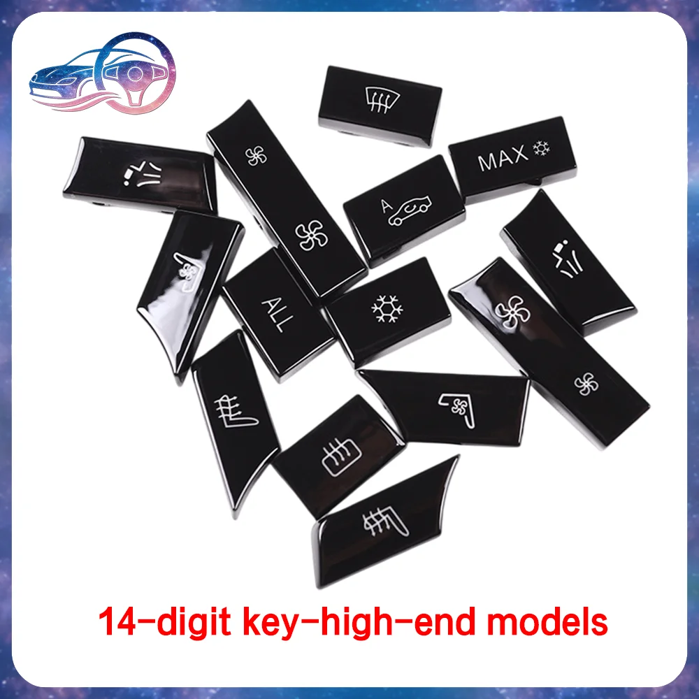 

A/C Button Caps for BMW 5/6/7Series F10 F18 F12 F07 F01 F02 E70 E71 G11 G12 Climate Control Knobs Set 11/12/14 Keys Repair Kit