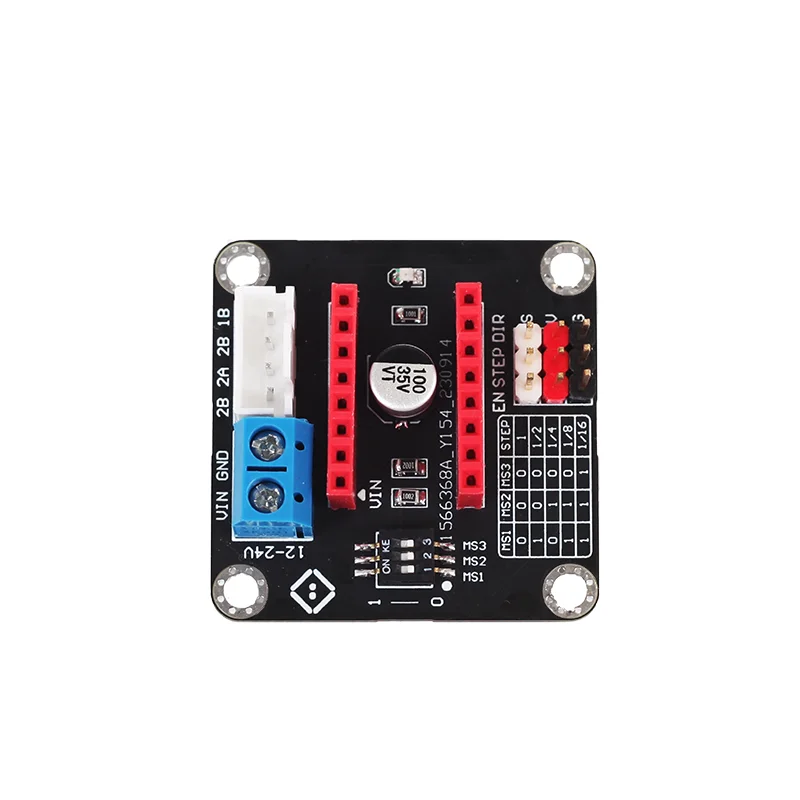 

Модуль привода 42-ступенчатого двигателя/плата расширения Аксессуары для 3D-печати A4988/DRV8825 Плата управления драйвером