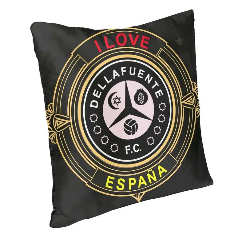 Dellafuente FC Logo Gotico Cushion Covers Sofa Home Decorative Square Throw Pillow Cover 45x45