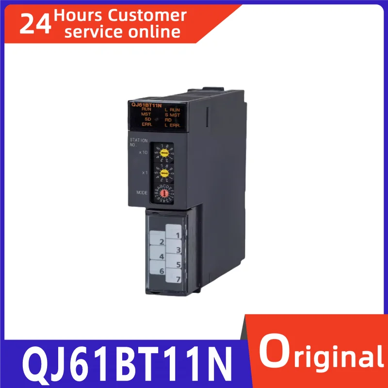 

Новый оригинальный QJ71C24N-R2 QJ71C24N-R4 QJ71C24N QJ71MB91 QJ61BT11N. Модуль связи серии Q