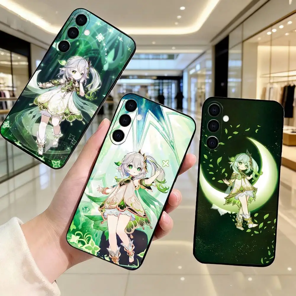 G-Genshin N-Nahida I-Impact-ngi-es  Phone Case For Samsung Galaxy A73,A72,A71,A70,A53,A52,A51,Others Soft Black Cover