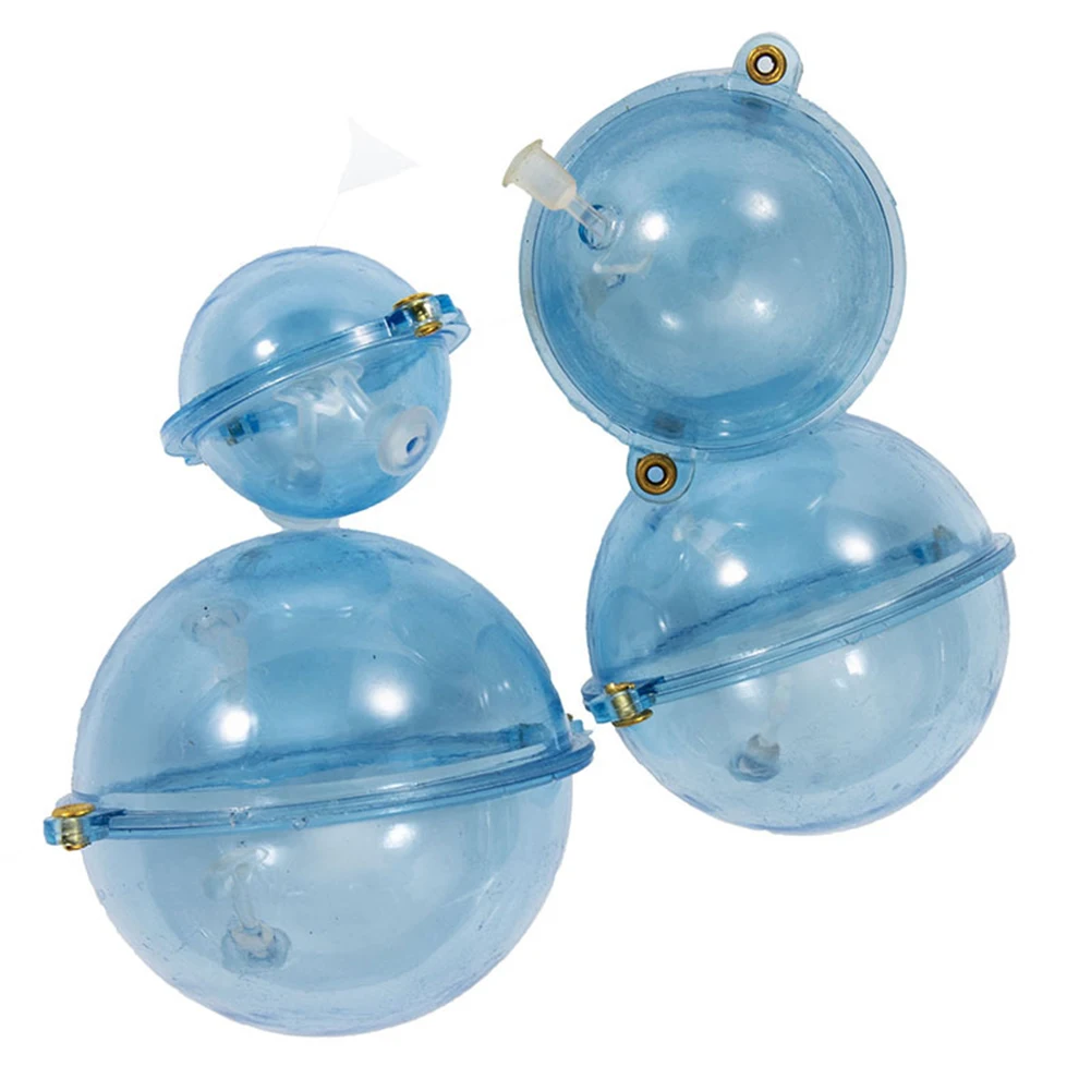 Bubble Float Visvlotter Outdoor Sport 5 stks/pak Verstelbare Drijvende Tackle Tool Holle Bal Transparant Blauw Voor De Meeste Vissen